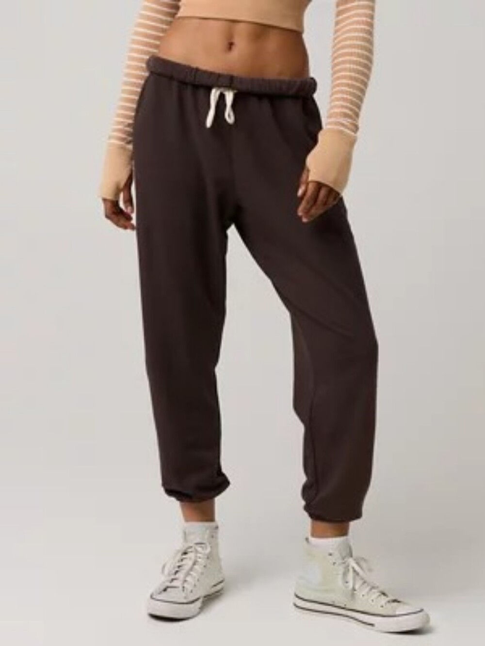 aerie - Like New Deep Earth OTT Fleece Joggers - S - Picture 2 of 7